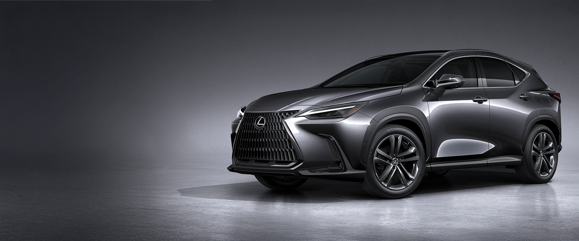 carro Lexus em uma estrada