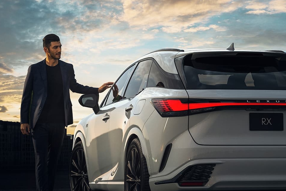 Traseira do Lexus RX